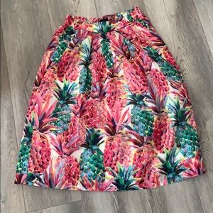 J crew pineapple skirt small-Medium
